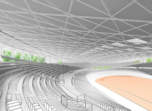 Space Frame Stadium Roof | SAFS Steel Structure Manufacturer