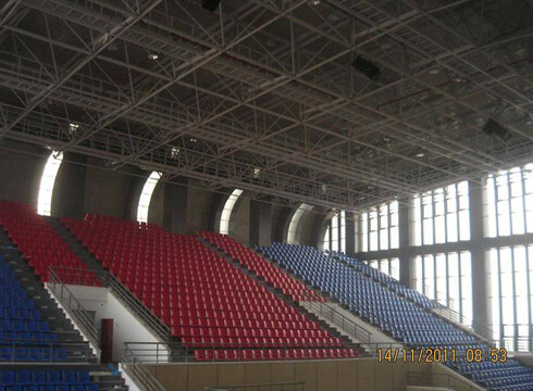 gymnasium space frame