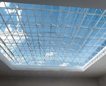 Atrium Steel Structure Space Frame Building Roof