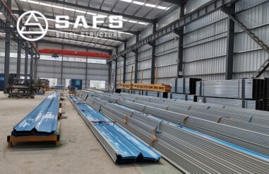 Storage and transportation of color steel plates