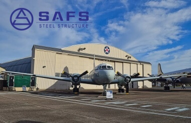 Application and advantages of high-performance steel structure in the design of large aircraft hangars