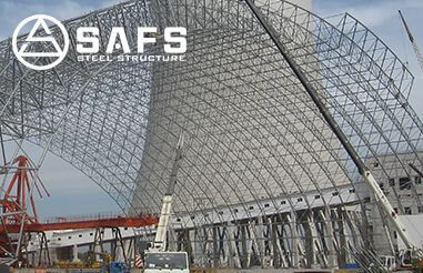 Net frame structure to prevent steel deformation measures